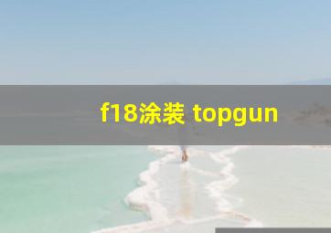 f18涂装 topgun